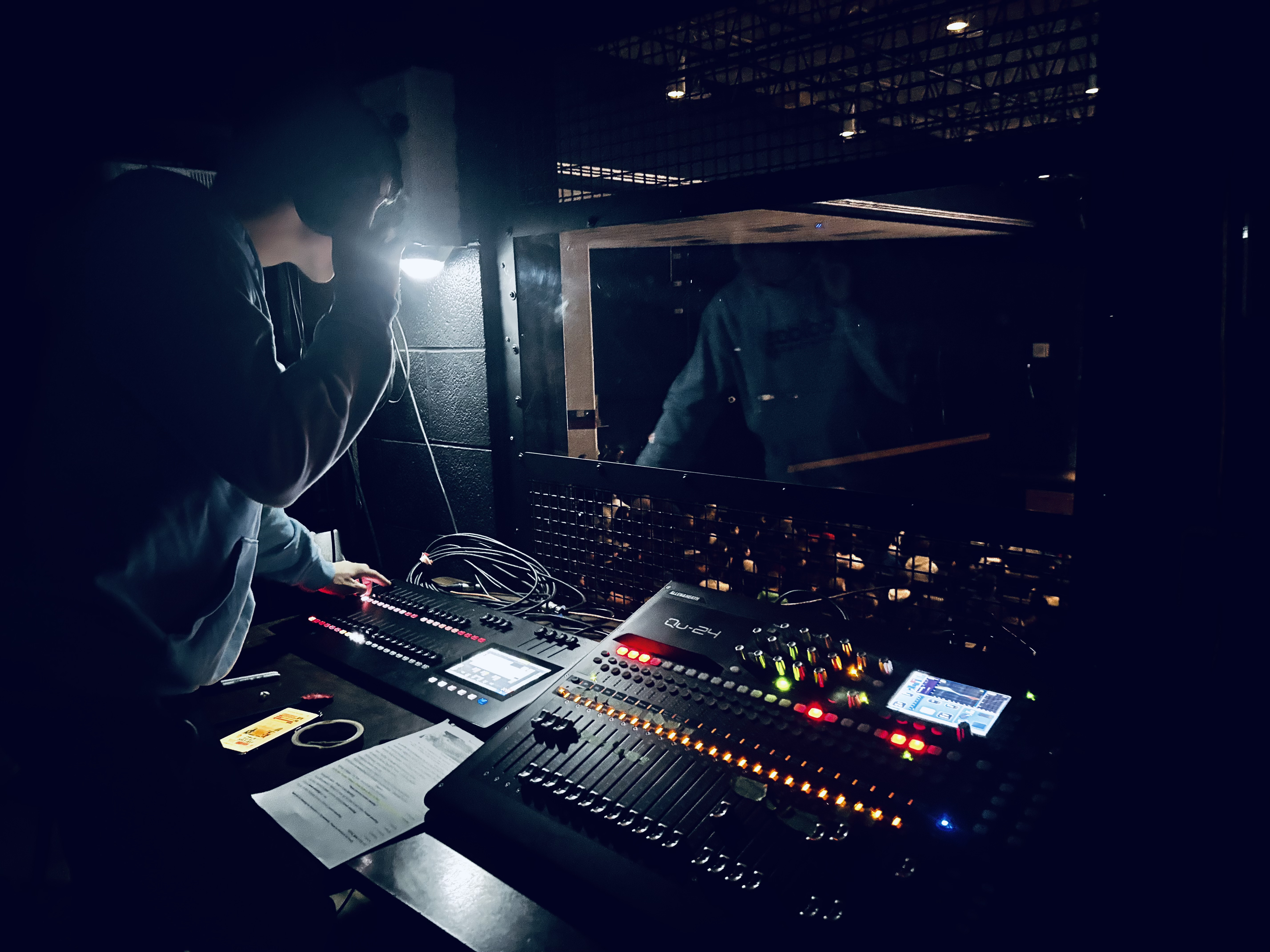AV setup at event